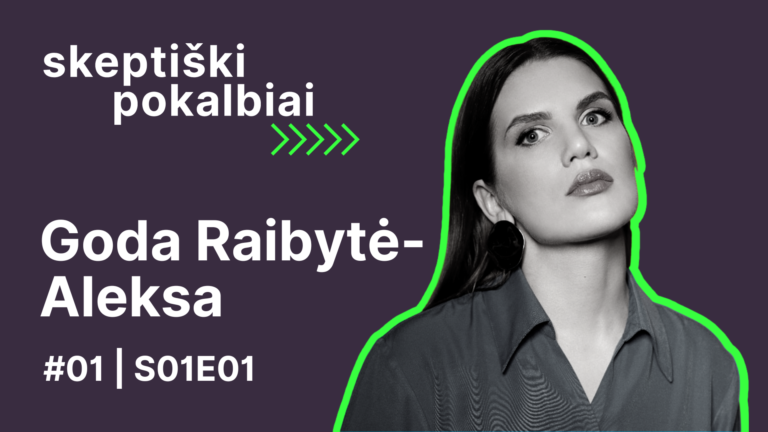 #1 Mokslo populiarinimas | Goda Raibytė | Skeptiški pokalbiai | Skeptikų draugija