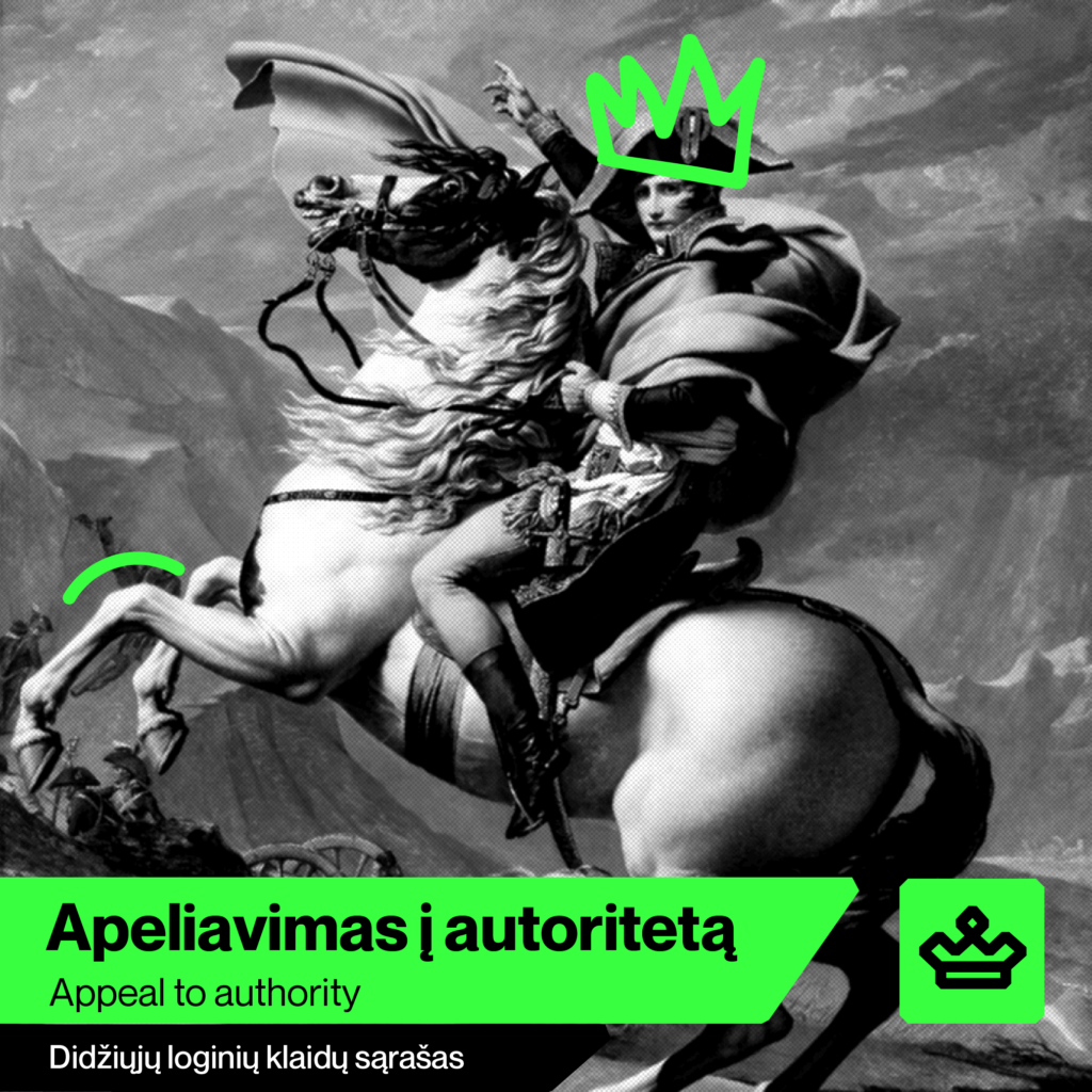 Apeliavimas į Autoritetą - Didysis loginių klaidų sąrašas - Skeptikų draugija