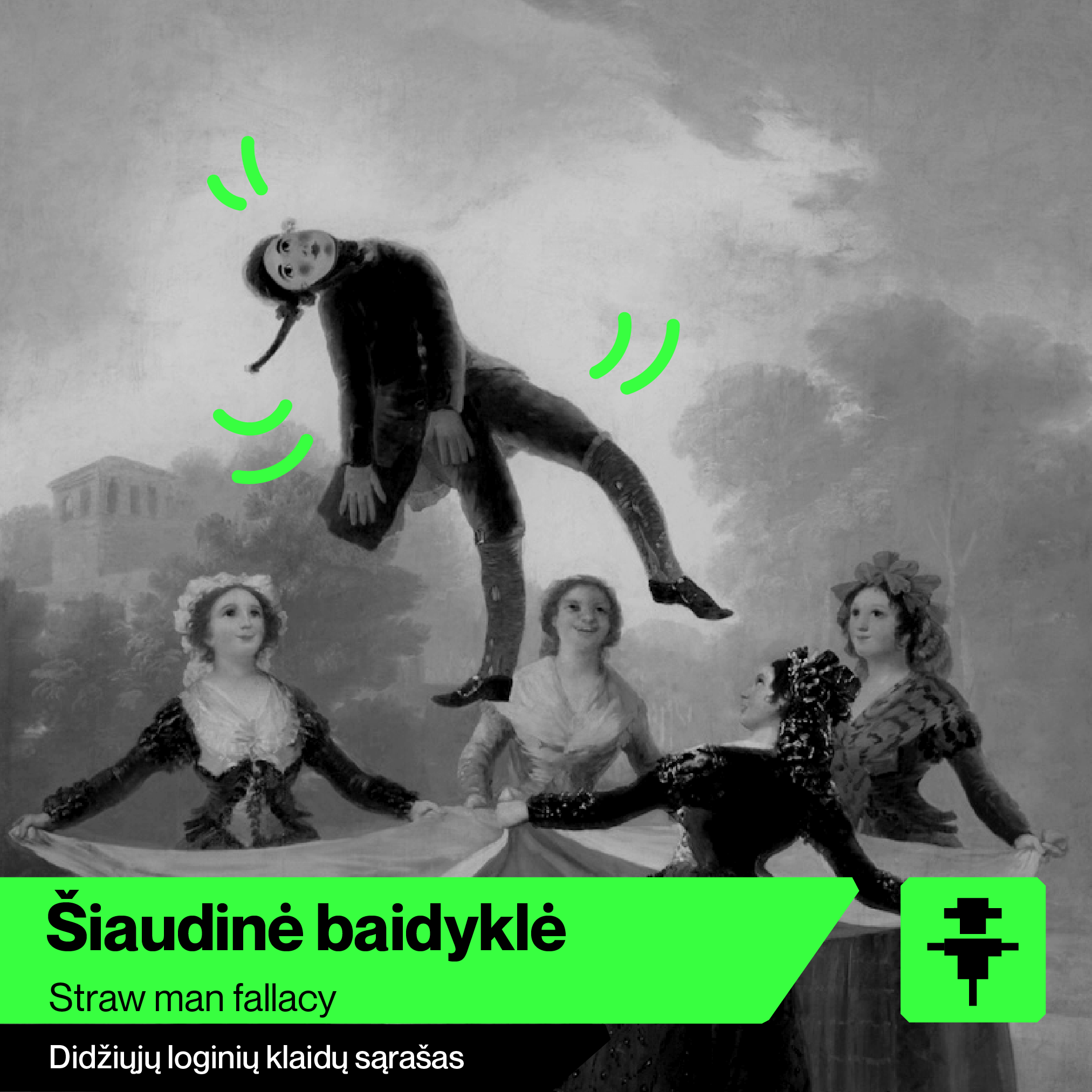 Šiaudinė baidyklė - Didysis loginių klaidų sąrašas - Skeptikų draugija