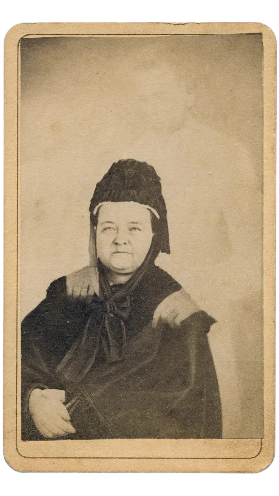 Marija Tod Linkoln, fotografas William H. Mumler - „Getty“ atviro turinio programa - Spiritizmas, spiritualizmas, mediumas, mediumai - Skeptikų draugija