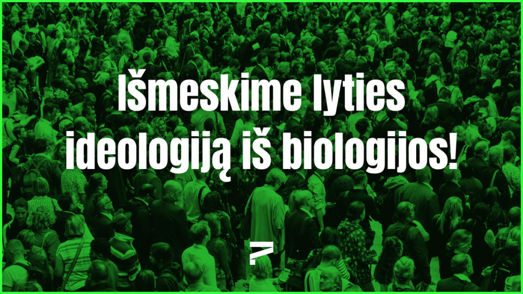 Išmeskime lyties ideologiją iš biologijos! - Straipsnis - Skeptikų draugija