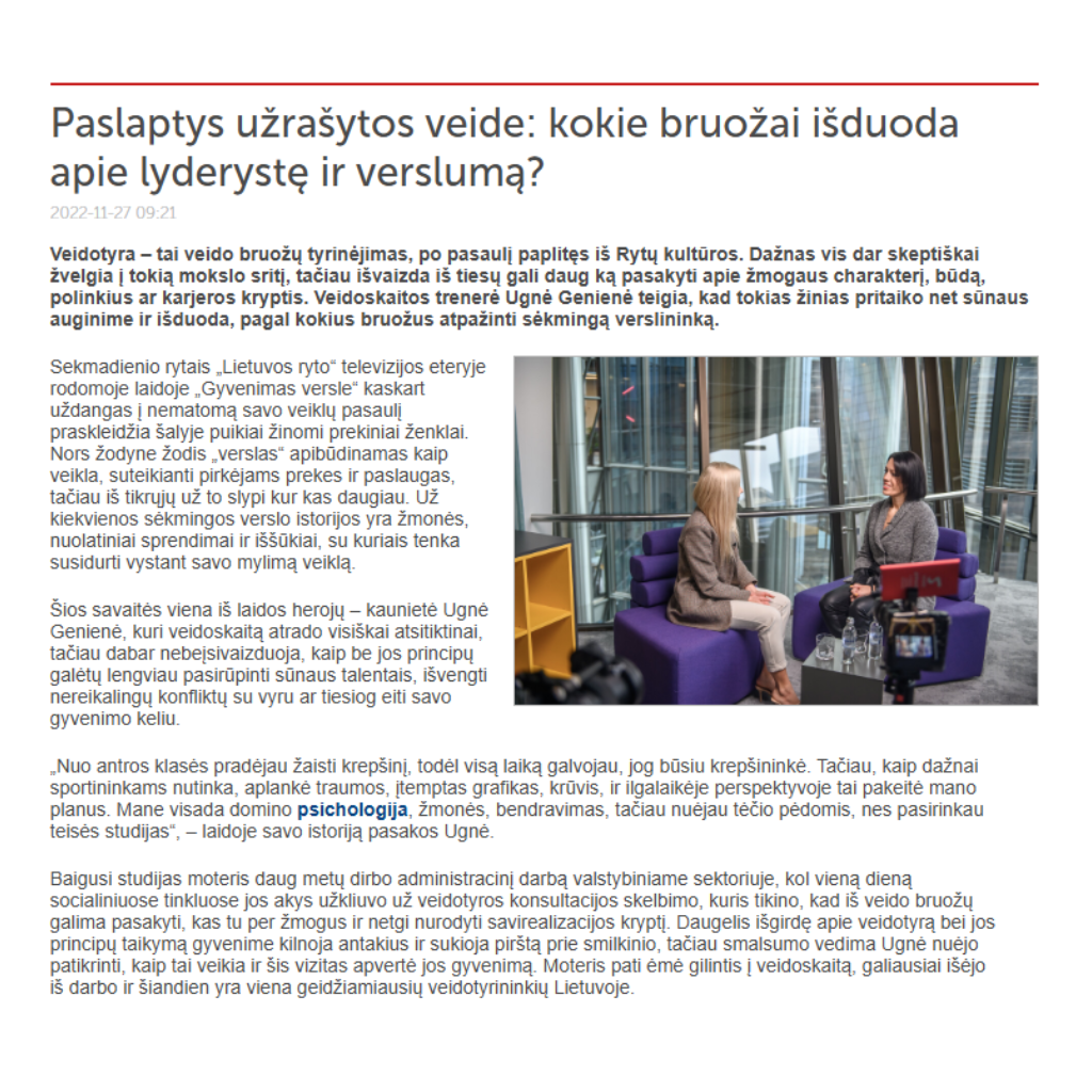 Diskriminacija darbo rinkoje - atranka pagal veido bruožus - Veidoskaita ir veidotyra - Skeptikų draugija 1 - Ugnė Genienė 20