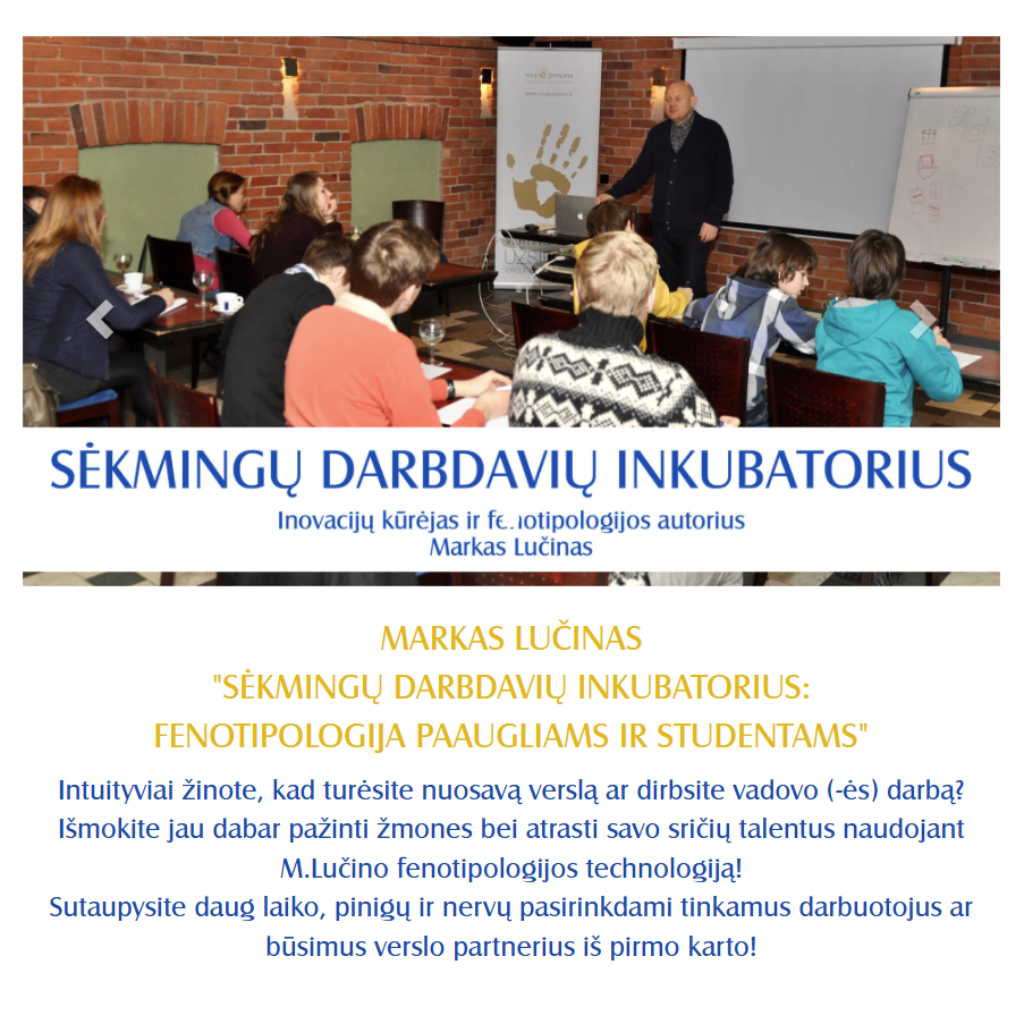 Diskriminacija darbo rinkoje - atranka pagal veido bruožus - Veidoskaita ir veidotyra - Skeptikų draugija 1 - Markas Lučinas 20