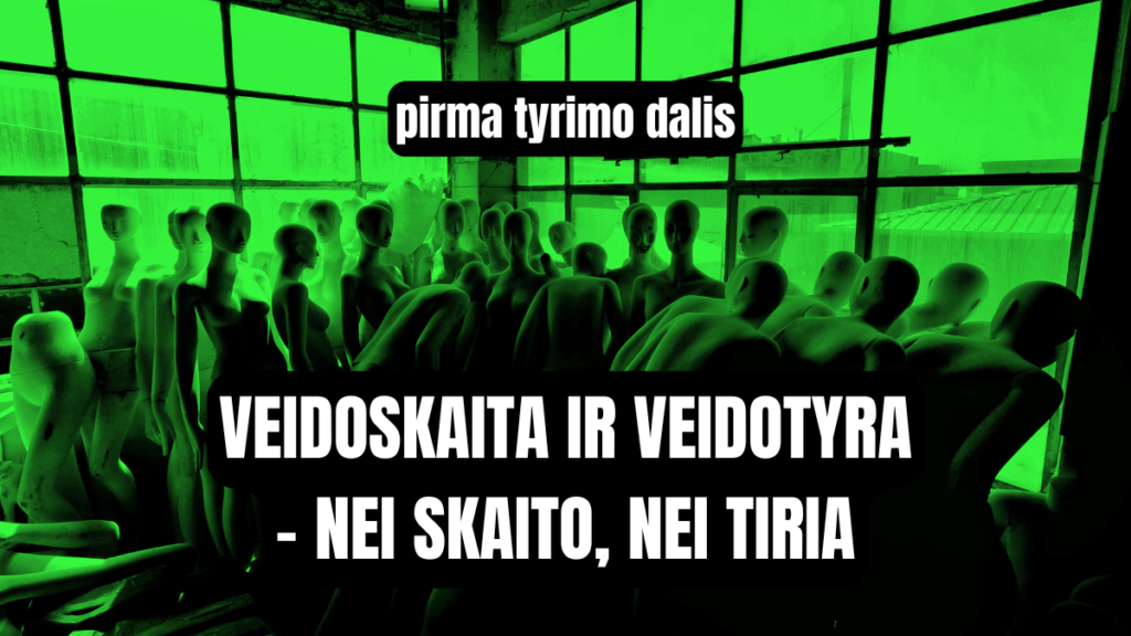 Veidoskaita ir veidotyra- nei skaito nei tiria - pirmoji tyrimo dalis - Skeptikų draugija